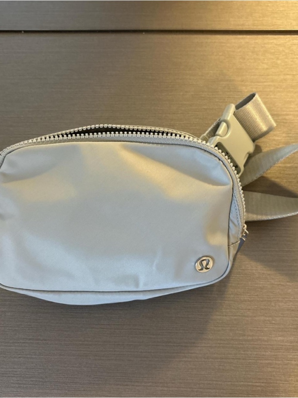 Lululemon Light Blue/Gray Belt Bag